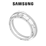 DC97-18852B | Washing Machine Rubber Seal Gasket