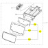 DC97-20815D | Washing Machine Drawer Panel