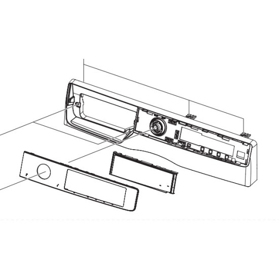 DC97-22137B Samsung Laundry-Washing Machine Control Panel-Module Spare Replacement Parts from samsungparts.nz