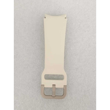 GH82-33006A | Galaxy Watch 6 Cream Rubber Buckle Strap