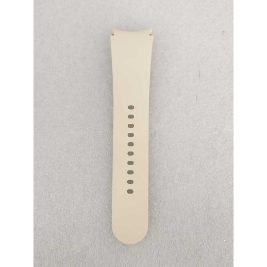 GH82-33007A | Galaxy Watch 6 Cream Hole Rubber Strap