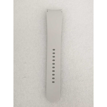 GH82-33010A | Galaxy Watch 4 / 6 Silver M-L Rubber Hole Strap